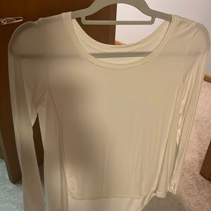 White heavenly long T